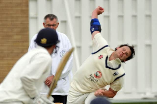 Colin Cheer bagged three wickets for Bourne at Woodhall Spa.