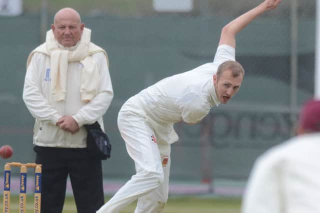 Kieran Jones claimed 5-18 for Oundle at Stamford.