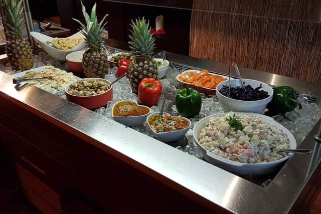 Brad Barnes dines at Samba Brazil in Broadway Peterborough city centre