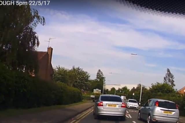 The incident on Oxney Road yesterday