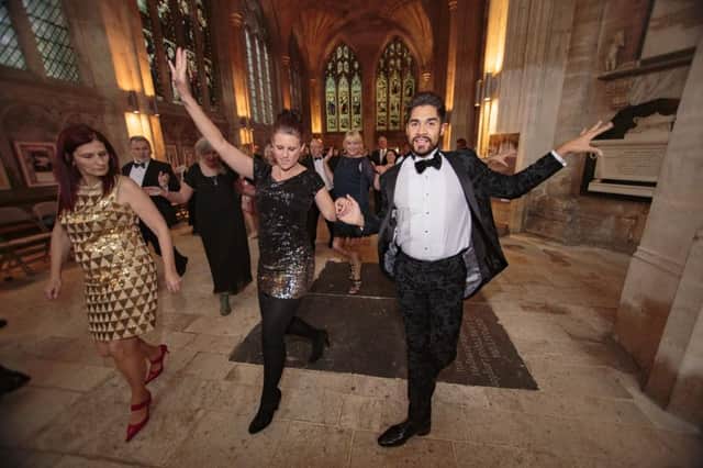 Strictly Cathedral, with Louis Smith and Cassidy Little,
Cathedral, Peterborough
22/05/2017. 
Picture by Terry Harris / Peterborough Telegraph. THA