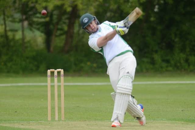 Mark Wheat bashed 48 for Castor against Burghley Park.