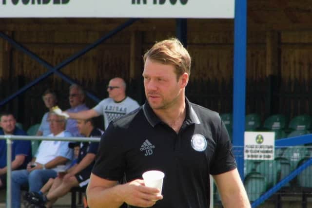 Peterborough Sports first team manager Jimmy Dean is now on the club's board.