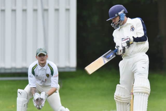Clive Evans scored 63 for Whittlesey against Ufford Park.