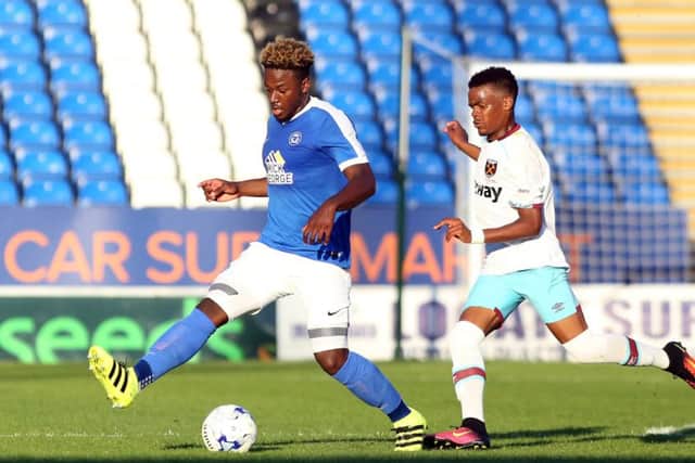 Posh midfielder Jermaine Anderson is miles away from agreeing a new contract at the ABAX Stadium.