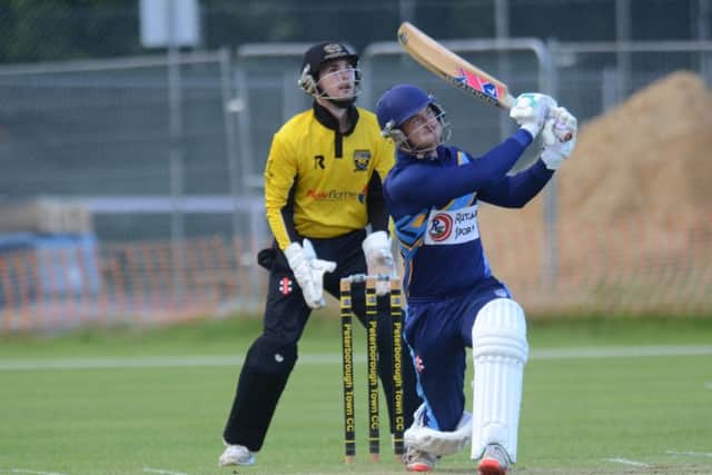 Pete Morgan hammered 135 for Bourne against Castor.