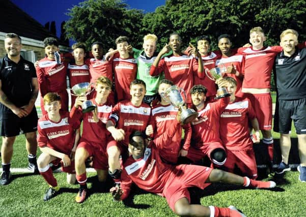Under 16 Youth League Cup winners Northern Star.