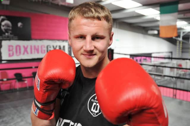 Tommy Martin at Vic's Gym.