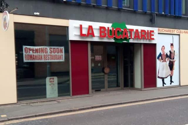 La Bucatarie, a Romanian restaurant opening soon.
