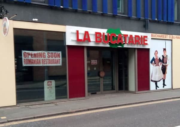La Bucatarie, a Romanian restaurant opening soon.