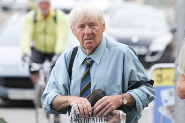 Eric Cooper arrives at court,Crown Court, Cambridge31/05/2017. Picture by Terry Harris. THA