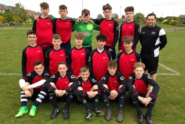 English Schools Cup finalists Nene Park Academy.