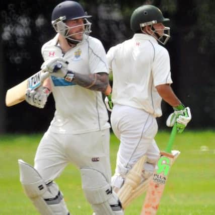 Josh Newton cracked a brilliant 159 for Spalding.