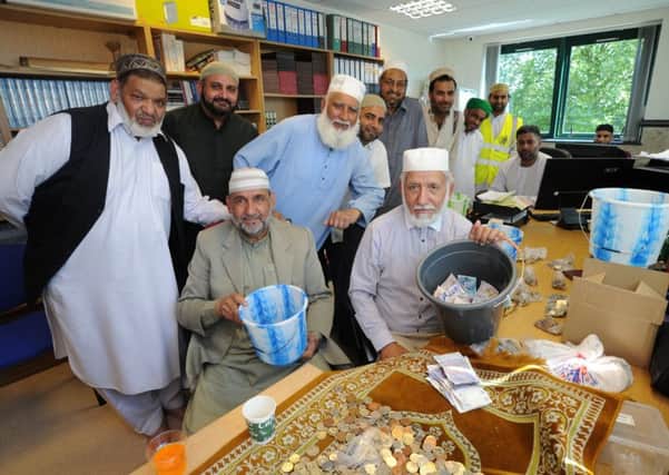 A collection was made for the Manchester Fund at the Faisan e  Madinha Mosque in Peterborough