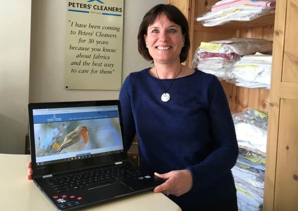 Vicky Whiter, owner of Peters' Cleaners.