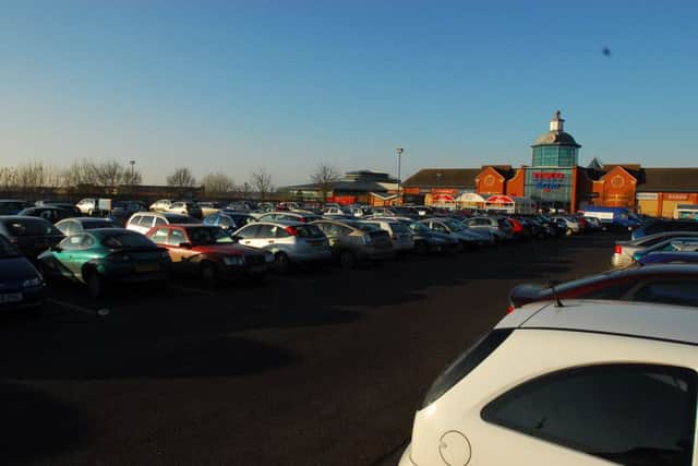 The Serpentine Green car park
