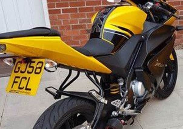 Have you seen this motorbike?