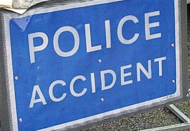 Police were called to the collision just before 3pm today (July 14)