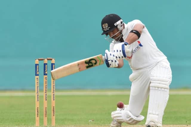 Asim Butt bashed 114 for Barnack at Market Deeping.