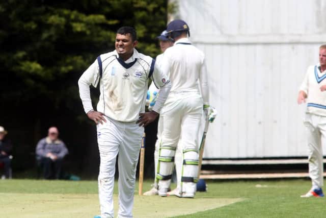 Rushden's Sri Lankan star Chanaka Ruwansiri.