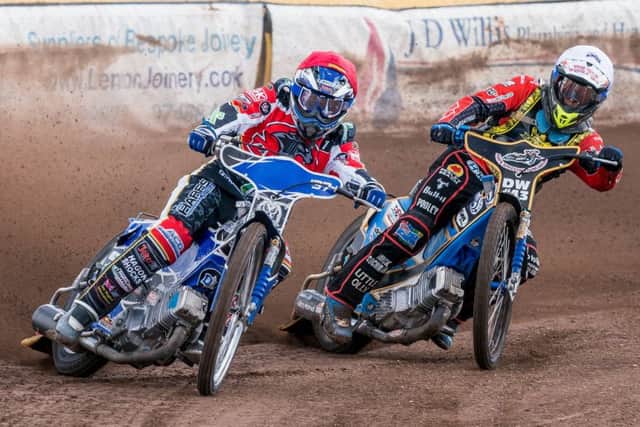 Chris Harris in action against Berwick. Picture: Steve Hone