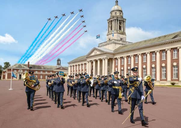 Band of the Royal Air Force College
 Photographed by Paul Saxby