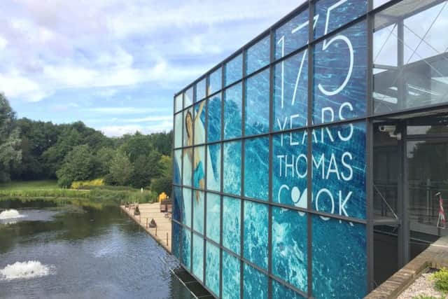 The Peterborough offices of Thomas Cook.
