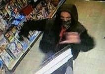 CCTV of the robbery