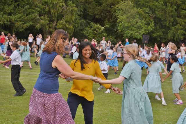 Schools country dancing event at The Peterborough School. The Peterborough School dancers EMN-170616-091426009