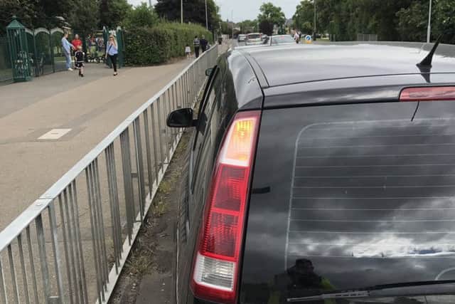 Police stopped this car this afternoon and the driver blew four tims the drink limit. Photo: @roadpoliceBCH