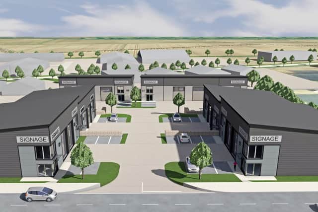 This image shows how the Discovery Park should appear when completed.