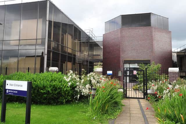 Exterior of British Sugar offices at Oundle Road, Woodston. ENGEMN00120120907121501