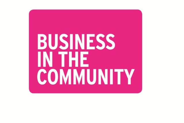 Business in the Community logo.