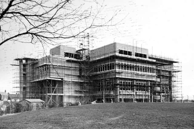 Regional pool under construction 1970s