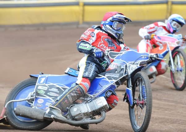 Chris Haris in action for Panthers against Glasgow yesterday (June 25). Photo: David Lowndes.