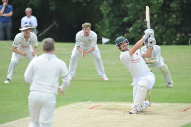 Big-hitting Oundle star Hanno Kotze.