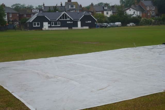 A cricket washout.
