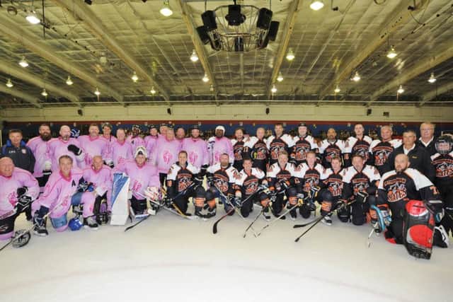 Peterborough Pirates Vets v Halles All Stars  at Planet Ice EMN-170625-085533009