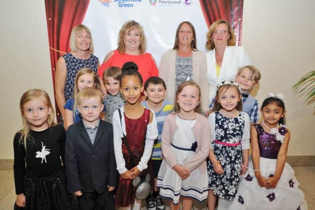 Peterborough 2017 Children's Film Awards at Kingsgate Conference Centre. Dogsthorpe Infants pupils and staff EMN-170627-222718009