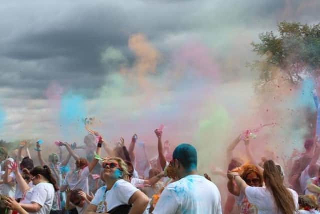 The colour run