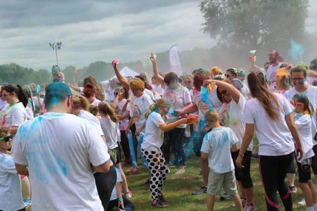 The colour run