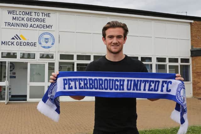 New signing Jack Marriott is confident he can score goals for Posh. Photo: Joe Dent/theposh.com.