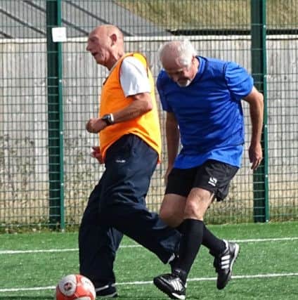 Walking football for the not so young.