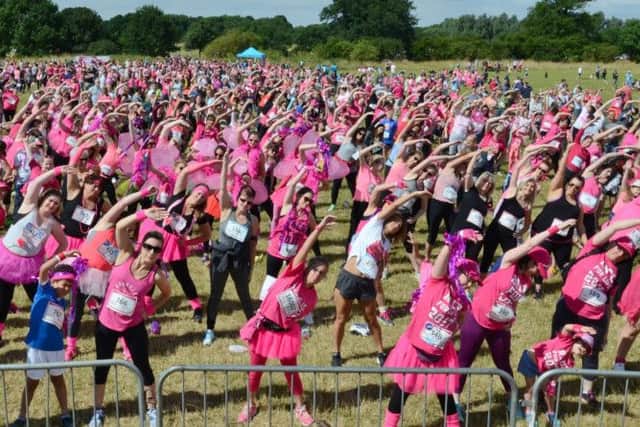 Race for Life 2017 at Ferry Meadows. Heart radio presenter Hannah Clarkson EMN-170207-194841009