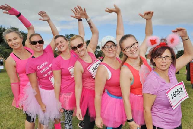 Race for Life 2017 at Ferry Meadows.   Members of the X-ray department at the City Hospital EMN-170207-195039009