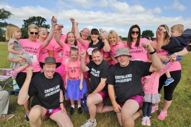 Race for Life 2017 at Ferry Meadows.   The Crowland Jackdaws EMN-170207-195106009