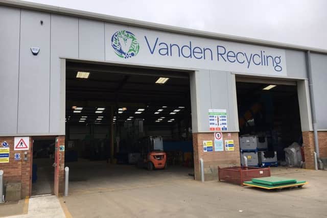 Vanden Recycling in Whittlesey.