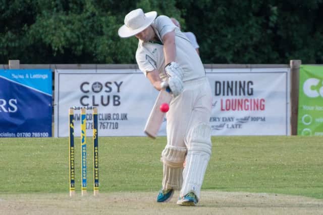 Action from the Burghley sixes last night. Photo: James Biggs.