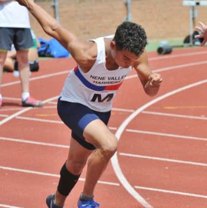 Ronan Rawlins reached the intermediate boys 100m final.
