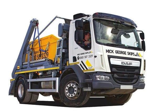 The Mick George Ltd Skip of Gold will contain £1,000 for a deserving cause